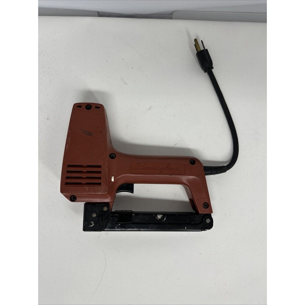 Vintage Swingline Electric Stapler Gun Corded 115 V 10 AMP Model 34201 Working